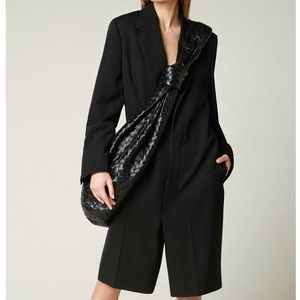 NWT Bottega Veneta Black Fluid Gaberdine Jumpsuit size US 4 (IT 40)